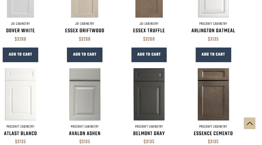 Exclusively Cabinets pricing software, comparing hundreds of cabinets instantly.